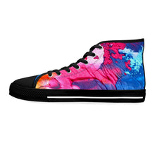 Load image into Gallery viewer, Abstract Custom Design Women's High Top Sneakers