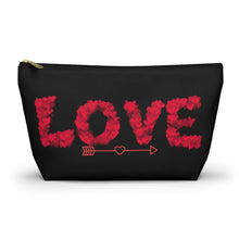 Load image into Gallery viewer, Custom Made Love Accessory Pouch w T-bottom