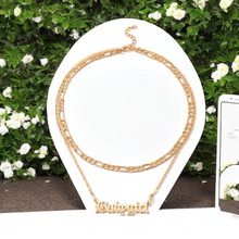 Load image into Gallery viewer, Double Layered Personalized Necklace