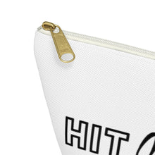 Load image into Gallery viewer, HMU Ladies Brand Accessory Pouch w T-bottom