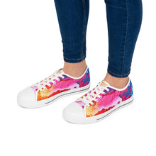 Load image into Gallery viewer, Abstract Custom Design Women's Low Top Sneakers