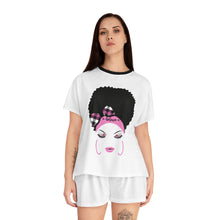 Load image into Gallery viewer, Believe Women's Short Pajama Set (AOP)