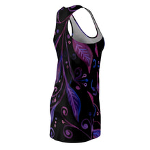 Load image into Gallery viewer, Print Women's Cut & Sew Racerback Dress