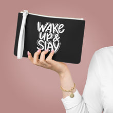 Load image into Gallery viewer, Clutch Bag "Wake up and Slay"