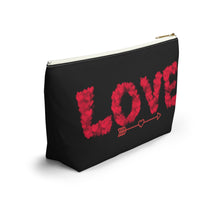 Load image into Gallery viewer, Custom Made Love Accessory Pouch w T-bottom