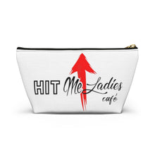 Load image into Gallery viewer, HMU Ladies Brand Accessory Pouch w T-bottom
