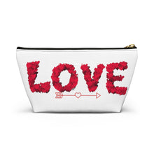 Load image into Gallery viewer, Custom Made Love Accessory Pouch w T-bottom