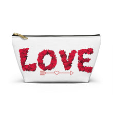 Load image into Gallery viewer, Custom Made Love Accessory Pouch w T-bottom