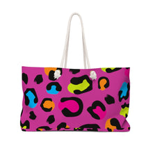 Load image into Gallery viewer, Custom Made Abstract Print Custom Design Weekender Bag