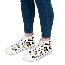 Load image into Gallery viewer, Animal Print HMU Ladies Brand Custom Design Women's High Top Sneakers