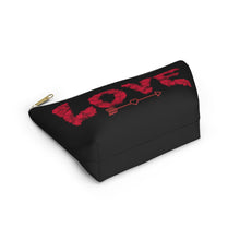 Load image into Gallery viewer, Custom Made Love Accessory Pouch w T-bottom
