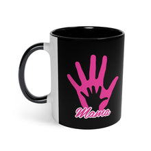 Load image into Gallery viewer, Mama Black Accent Mug