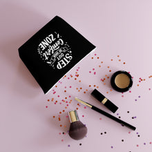 Load image into Gallery viewer, Step Out of your Comfort Zone Print Cotton Cosmetic Bag