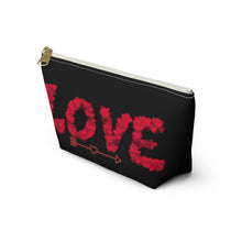 Load image into Gallery viewer, Custom Made Love Accessory Pouch w T-bottom