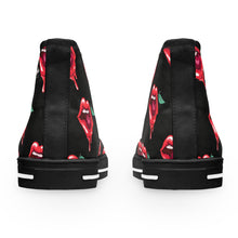 Load image into Gallery viewer, Lip with Cherry Brand Custom Design Women's High Top Sneakers