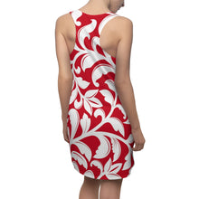 Load image into Gallery viewer, Flower Print Women's Cut & Sew Racerback Dress