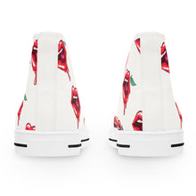 Load image into Gallery viewer, Lip with Cherry Brand Custom Design Women's High Top Sneakers