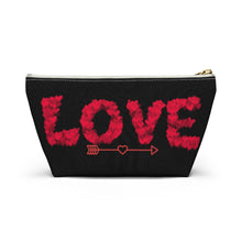 Load image into Gallery viewer, Custom Made Love Accessory Pouch w T-bottom