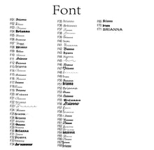 Load image into Gallery viewer, Personalized Bamboo Hoop Style Name Earrings