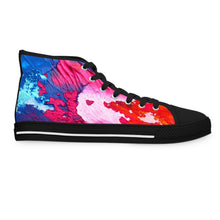 Load image into Gallery viewer, Abstract Custom Design Women's High Top Sneakers