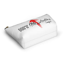 Load image into Gallery viewer, HMU Ladies Brand Accessory Pouch w T-bottom