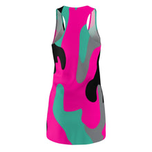 Load image into Gallery viewer, Camouflage Women's Cut & Sew Racerback Dress