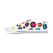 Load image into Gallery viewer, Animal Print Custom Design Women's Low Top Sneakers