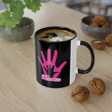 Load image into Gallery viewer, Mama Black Accent Mug