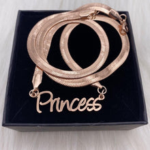 Load image into Gallery viewer, Personalized Necklace Custom Snake Necklace Stainless Steel Snake Necklace