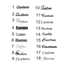 Load image into Gallery viewer, 40mm-100mm CZ Custom Hoop Earring