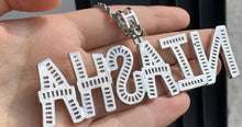 Load image into Gallery viewer, 5A Cubic Zirconia Personalized Iced Out Pendant Necklace