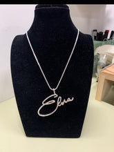 Load image into Gallery viewer, Cubic Zirconia 18K Pendant Personalized Necklace