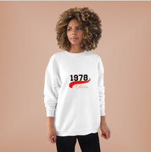 Load image into Gallery viewer, Personalized Varsity Name/Year Unisex Sweatshirt