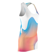 Load image into Gallery viewer, Multicolored Women's Cut & Sew Racerback Dress