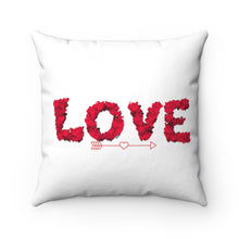 Load image into Gallery viewer, Love Spun Polyester Square Pillow