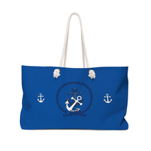 Load image into Gallery viewer, Anchor Print Custom Design Weekender Bag