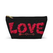 Load image into Gallery viewer, Custom Made Love Accessory Pouch w T-bottom