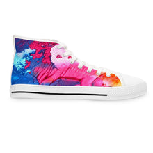 Load image into Gallery viewer, Abstract Custom Design Women's High Top Sneakers