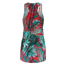 Load image into Gallery viewer, Floral Print Women's Cut & Sew Racerback Dress