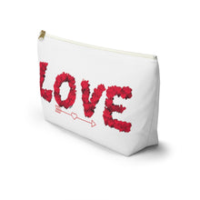 Load image into Gallery viewer, Custom Made Love Accessory Pouch w T-bottom