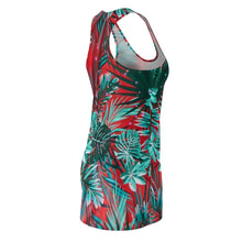Load image into Gallery viewer, Floral Print Women's Cut & Sew Racerback Dress