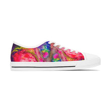 Load image into Gallery viewer, Abstract Print Custom Design Women's Low Top Sneakers