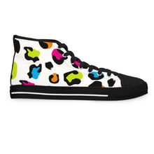 Load image into Gallery viewer, Animal Print Custom Design Women's High Top Sneakers