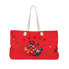 Load image into Gallery viewer, Anchor Print Custom Design Weekender Bag