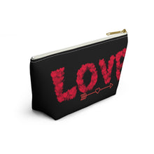 Load image into Gallery viewer, Custom Made Love Accessory Pouch w T-bottom