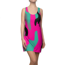 Load image into Gallery viewer, Camouflage Women's Cut & Sew Racerback Dress
