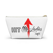 Load image into Gallery viewer, HMU Ladies Brand Accessory Pouch w T-bottom