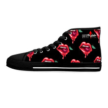 Load image into Gallery viewer, Lip with Cherry Brand Custom Design Women's High Top Sneakers