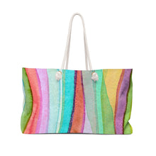 Load image into Gallery viewer, Custom Colorful Abstrat Weekender Bag