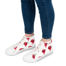 Load image into Gallery viewer, Lip with Cherry Brand Custom Design Women's High Top Sneakers